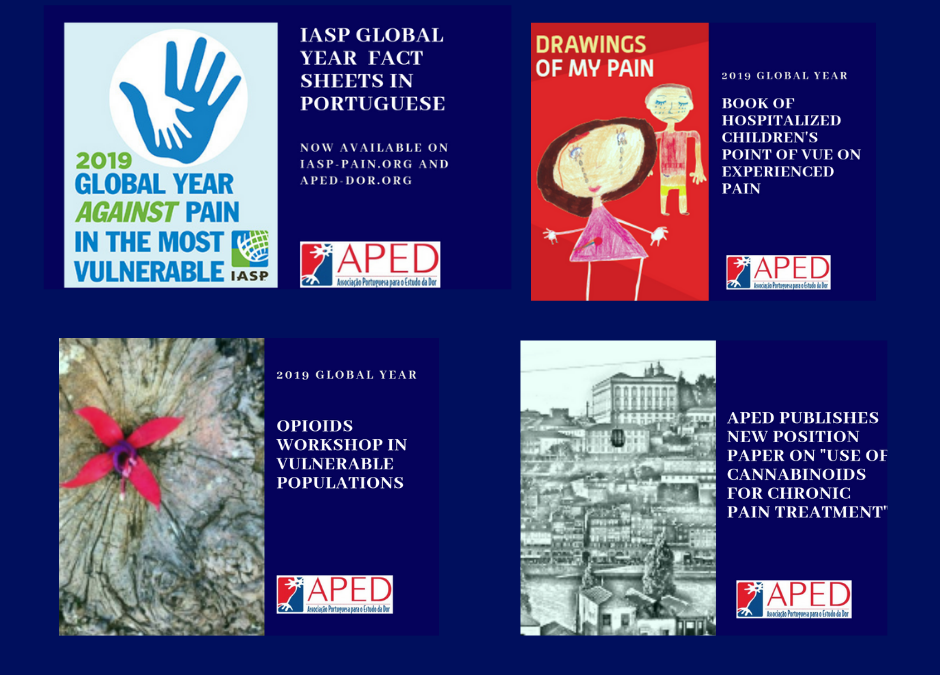 APED is giving voice to the 2019 Global Year Against Pain in the Most Vulnerable in multiple ways!