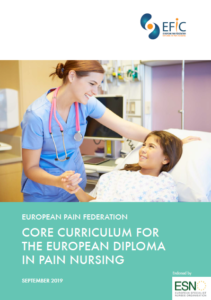 Core Curriculum for the European Diploma in Pain Nursing