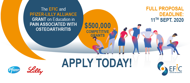 The EFIC and Pfizer-Lilly Alliance Grant on Education in Pain Associated with Osteoarthritis