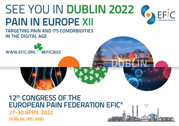 Save the new Date for the EFIC Congress: 27-30 April 2022