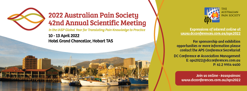 2022 Australian Pain Society 42nd Annual Scientific Meeting