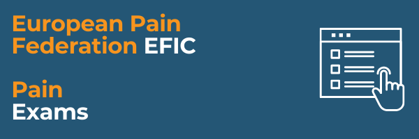Sign up for the EFIC Pain Exams on 27 November 2021