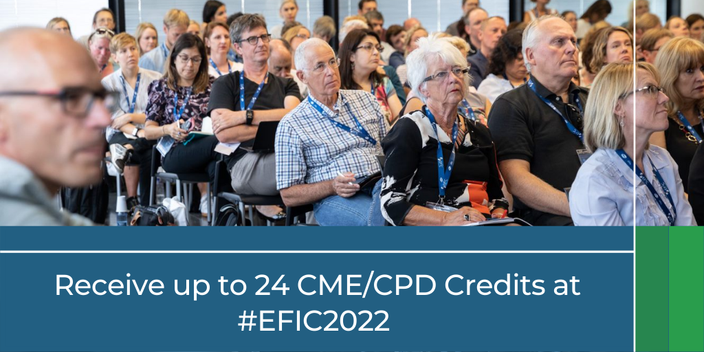 #EFIC2022 has been accredited 24 CME Credits