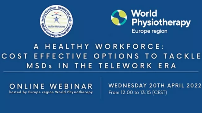 A healthy workforce: Cost effective options to tackle MSDs in telework era