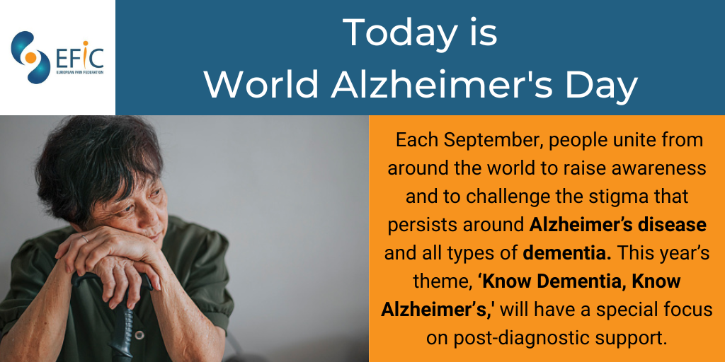 World Alzheimer’s Day: 21 September 2022