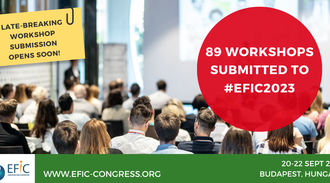 89 workshops submitted to #EFIC2023