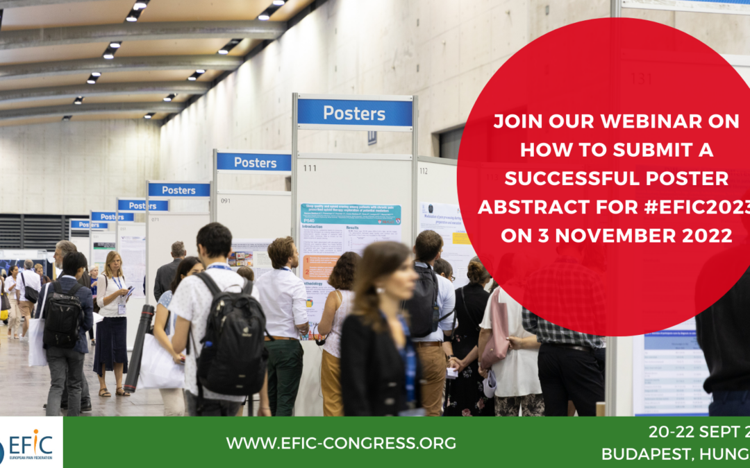 Join our Webinar: Tips on Submitting a Successful Poster Abstract