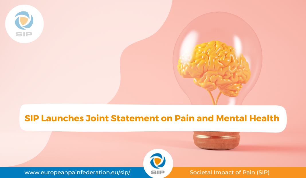 SIP Launches Joint Statement on Pain and Mental Health