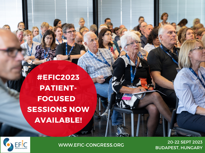 #EFIC2023 Programme Spotlight: Patient-focused sessions