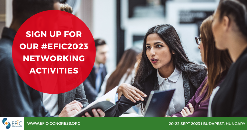 Join our #EFIC2023 Networking Activities