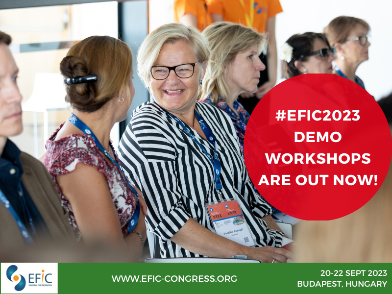 #EFIC2023 Programme Spotlight: Demo Workshops