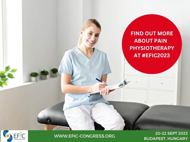 #EFIC2023 Programme Spotlight: Pain Physiotherapy Sessions
