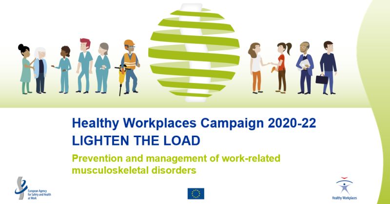 Sip joins the eu-osha healthy workplaces – lighten the load campaign 2020-2022!
