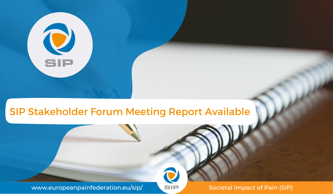 SIP Stakeholder Forum Meeting Report Available