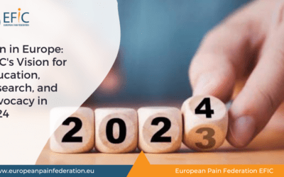 Pain in Europe: EFIC’s Vision for Education, Research, and Advocacy in 2024