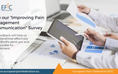 Your input needed: EFIC Survey on Improving Pain Management Communication