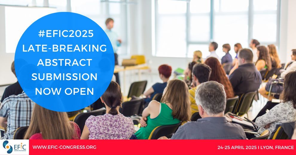 #EFIC2025 Late-Breaking Abstract Submission Now Open