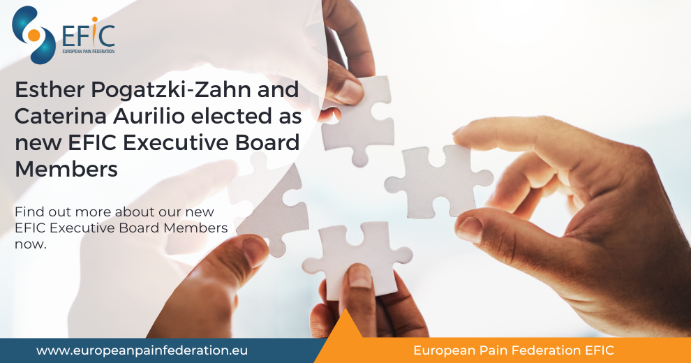 Esther Pogatzki-Zahn and Caterina Aurilio elected as new EFIC Executive Board Members