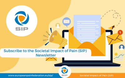 Subscribe to the Societal Impact of Pain (SIP) Newsletter