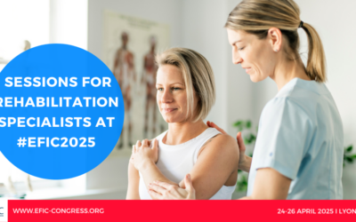 #EFIC2025 Programme Spotlight: Sessions for Rehabilitation Specialists