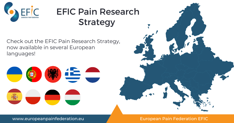 Translations of the EFIC Pain Research Strategy Summary Now Available