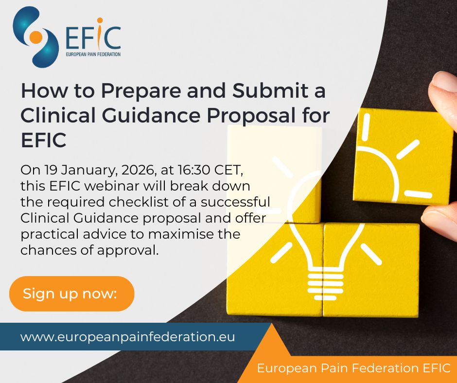 Webinar - Clinical Guidance proposals