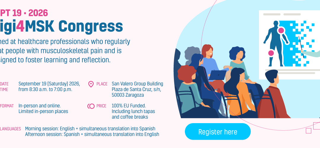 DIGI4MSK Congress: Register Now for This Free Professional Event on MSK Pain