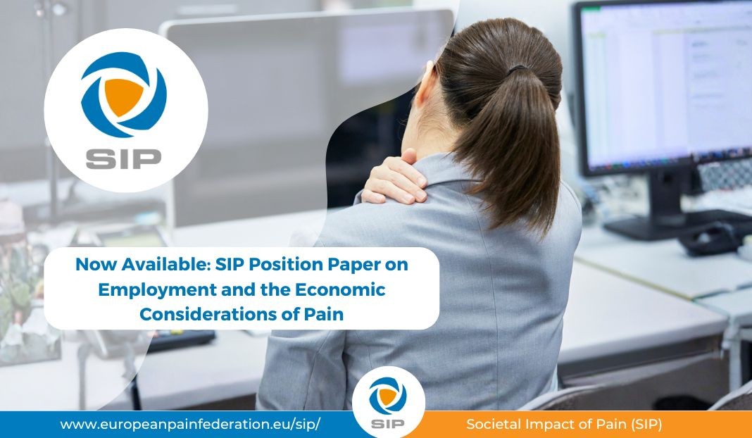 New Release: Position Paper on Employment and the Economic Considerations of Pain