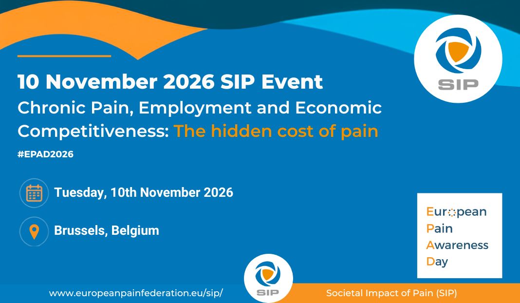 SIP Event: Chronic Pain, Employment and Economic Competitiveness: The hidden cost of pain