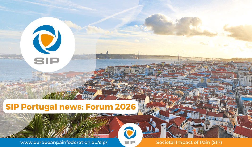 SIP Portugal Forum 2026 : “Chronic pain — shared responsibility, integrated response”