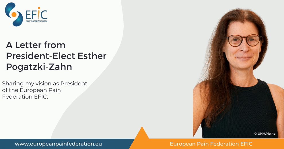 A Letter from President-Elect Esther Pogatzki-Zahn