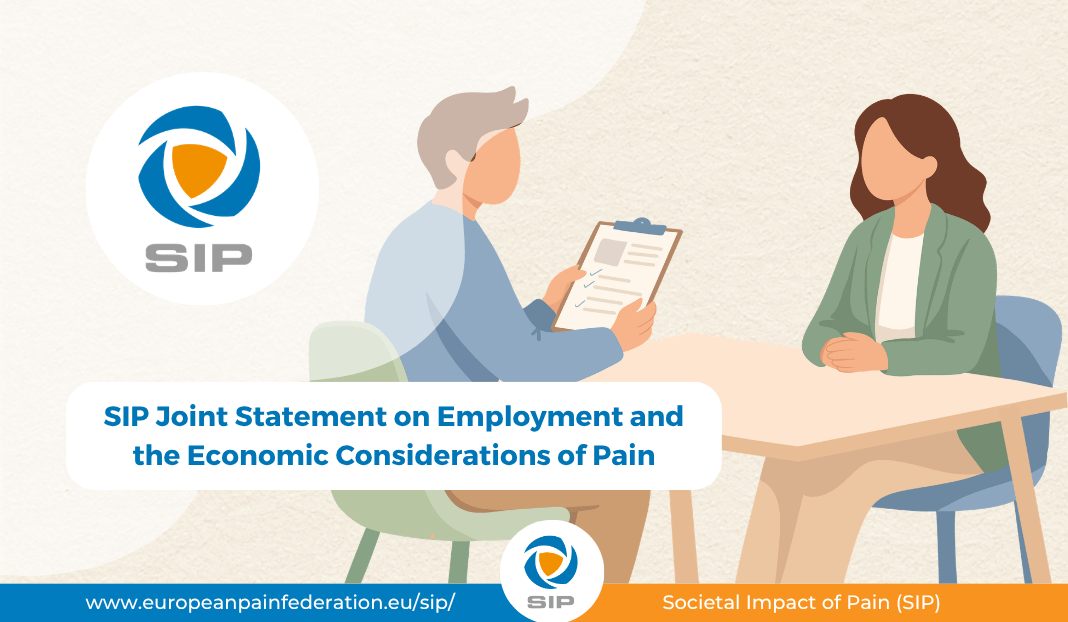 SIP Joint Statement on Employment and the Economic Considerations of Pain